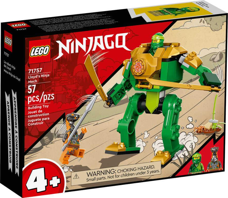 LEGO NINJAGO Lloydův nindžovský robot 71757 STAVEBNICE