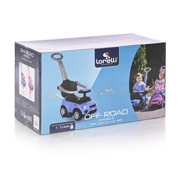 Odrážedlo auto Lorelli OFF ROAD + Vodicí tyčí PINK