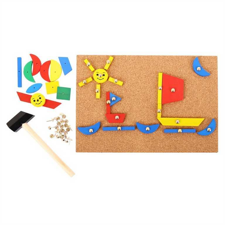 Bigjigs Toys Kreativní zatloukací hra