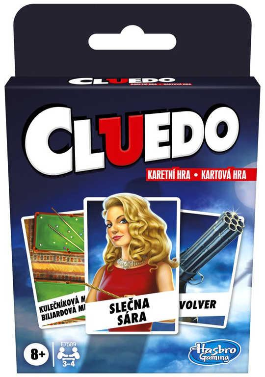 HASBRO Hra karetní Cluedo 