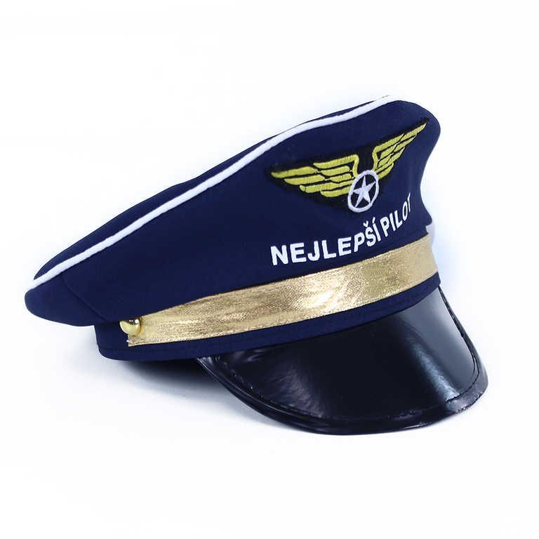 KARNEVAL Čepice nejlepší pilot *KARNEVALOVÝ DOPLNĚK*