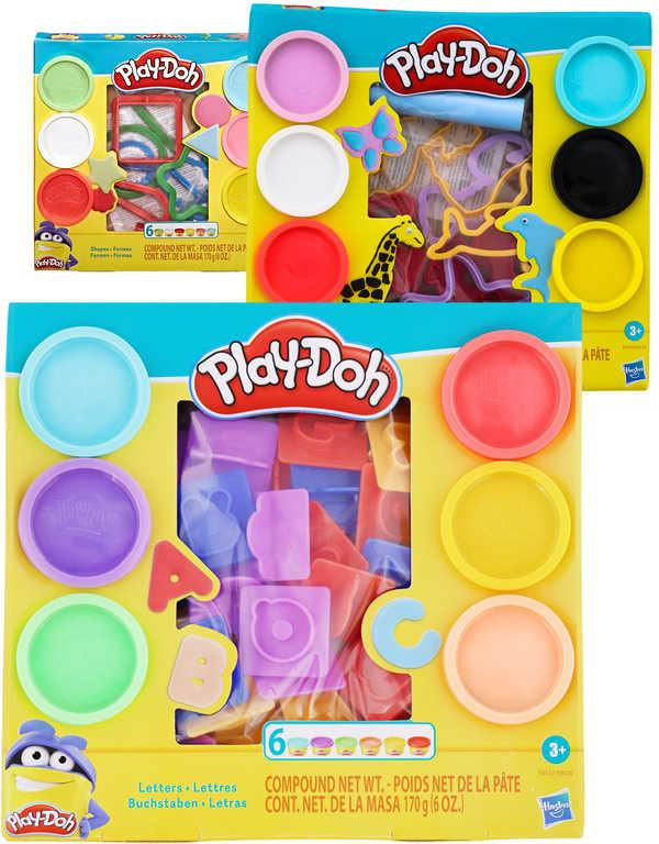 HASBRO PLAY-DOH Modelína kreativní sada s vykrajovátky 3 druhy