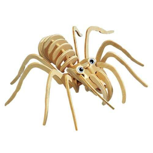 Woodcraft Dřevěné 3D puzzle tarantule