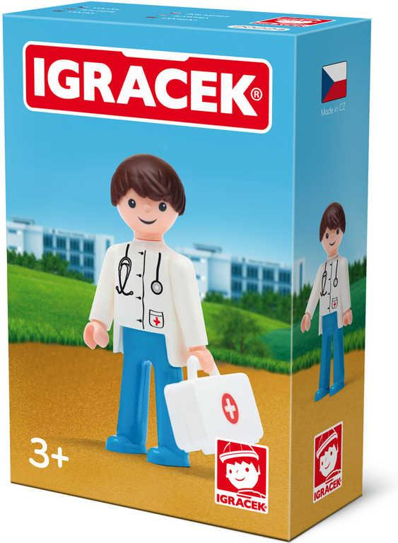 EFKO IGRÁČEK Doktor s doplňky v krabičce STAVEBNICE