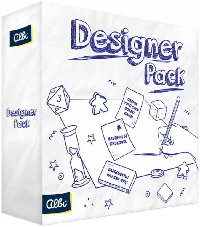 ALBI HRA Designer Pack Navrhni si deskovou hru *SPOLEČENSKÉ HRY*