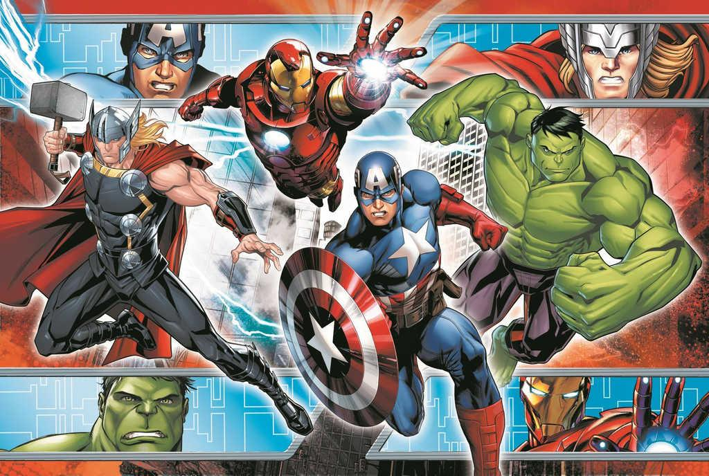 TREFL PUZZLE Avengers 60x40cm 300 dílků skládačka v krabici