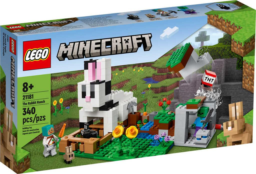 LEGO MINECRAFT Králičí ranč 21181 STAVEBNICE