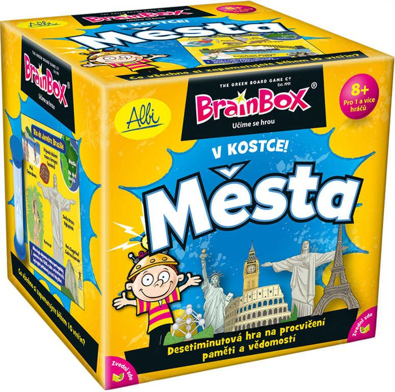 ALBI BRAINBOX HRA V Kostce! Města *SPOLEČENSKÉ HRY*