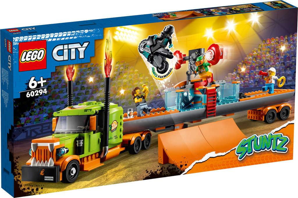 LEGO CITY Kaskadérský kamion 60294 STAVEBNICE