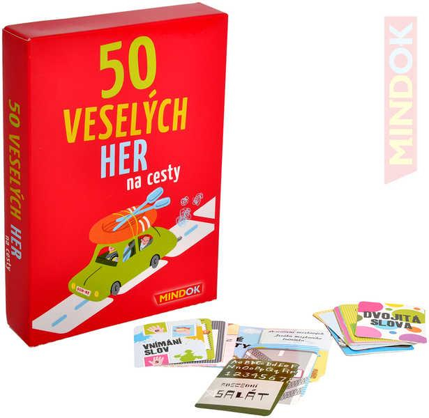 MINDOK HRA 50 Veselých her na cesty 