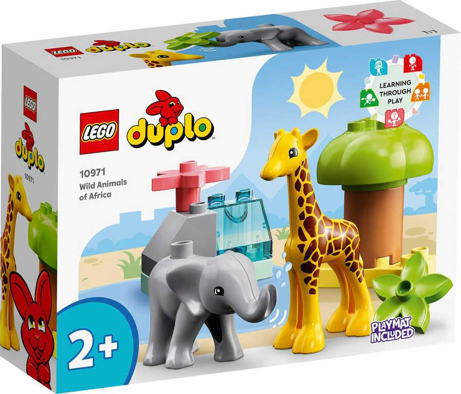 LEGO DUPLO Divoká zvířata Afriky 10971 STAVEBNICE