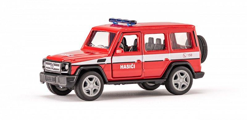 SIKU Super česká verze - hasiči Mercedes AMG G65