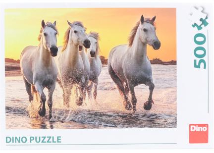 Puzzle Koně v příboji 500 dílků