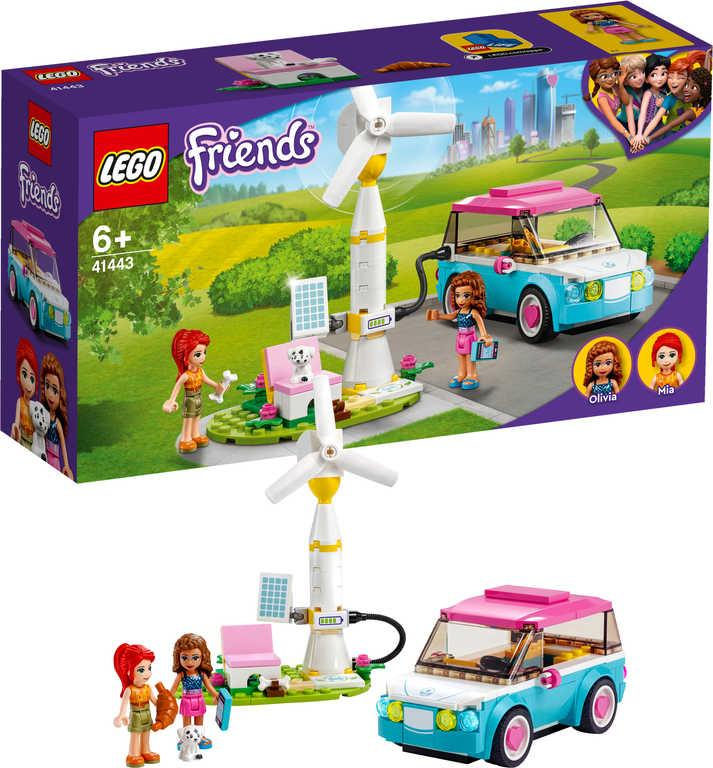 LEGO FRIENDS Olivia a její elektromobil 41443 STAVEBNICE