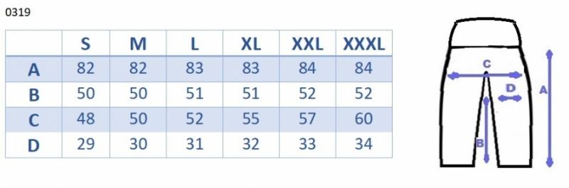 Těhotenské 3/4 kalhoty s elastickým pásem - béžové, vel. L - L (40)