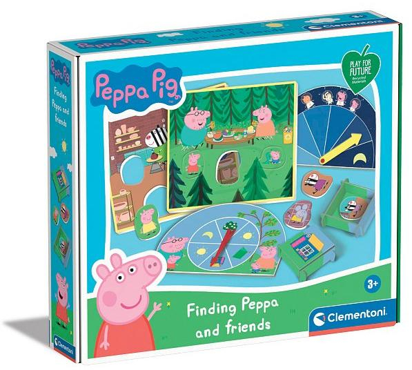 Peppa Pig - Hra 4 v 1 najdi Peppu Pig