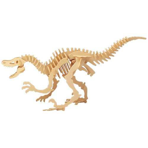 Woodcraft Dřevěné 3D puzzle Velociraptor