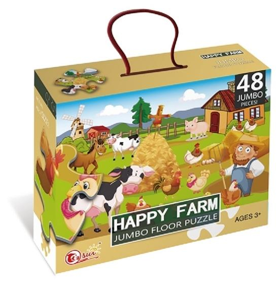 Puzzle farma maxi 48 ks 90 x 60 cm