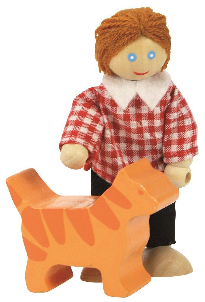 Bigjigs Toys Set rodinky do domečku 8ks