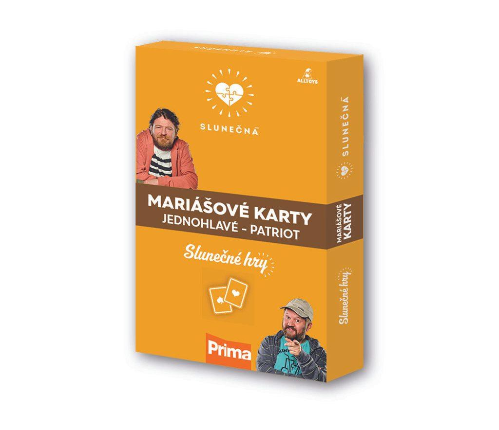 Slunečná - Mariášové karty jednohlavé