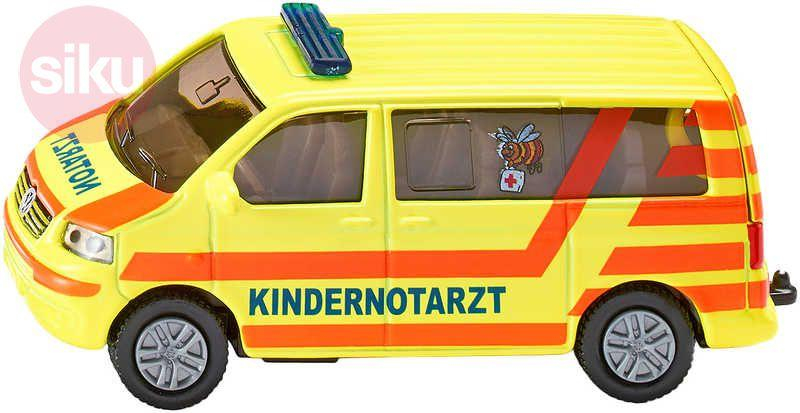 SIKU VW Transportér ambulance model 1462 sanitka KOV