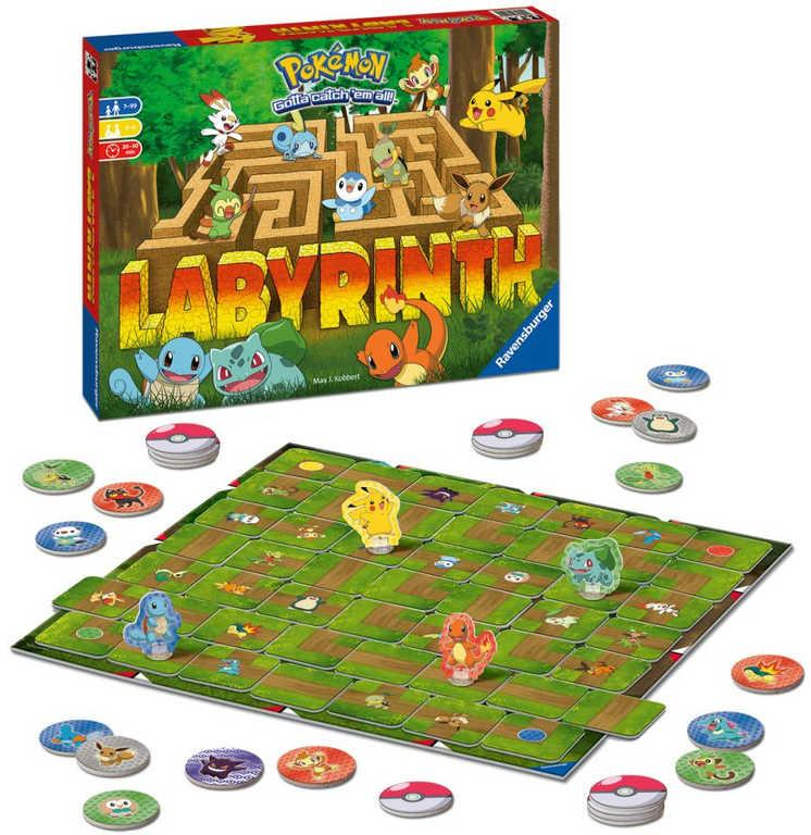 RAVENSBURGER Hra Labyrinth Pokémon *SPOLEČENSKÉ HRY*