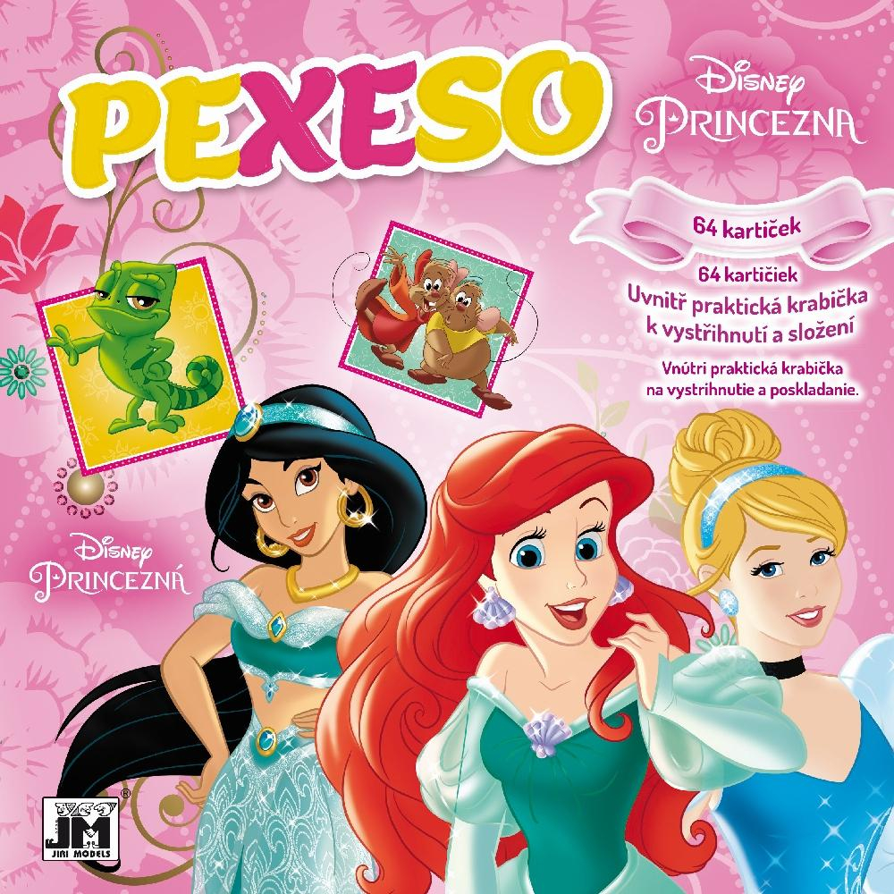 Pexeso v sešitu Disney Princezny