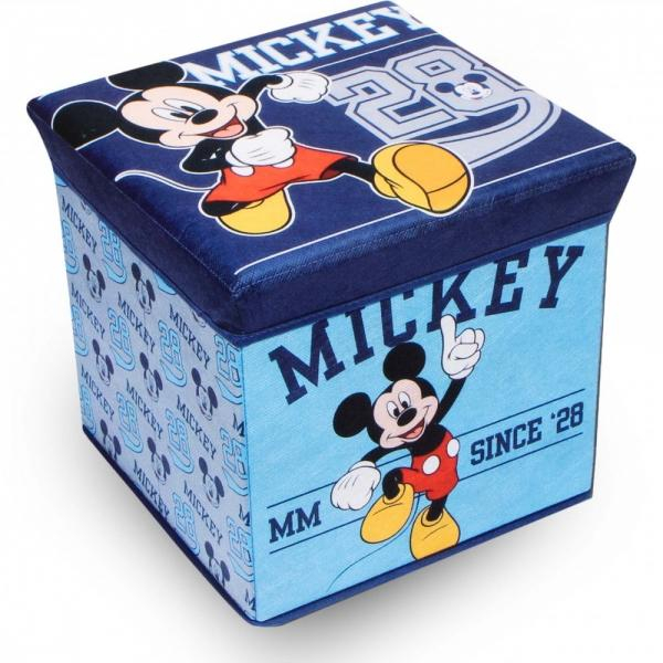 Úložný box na hračky Mickey Mouse s víkem