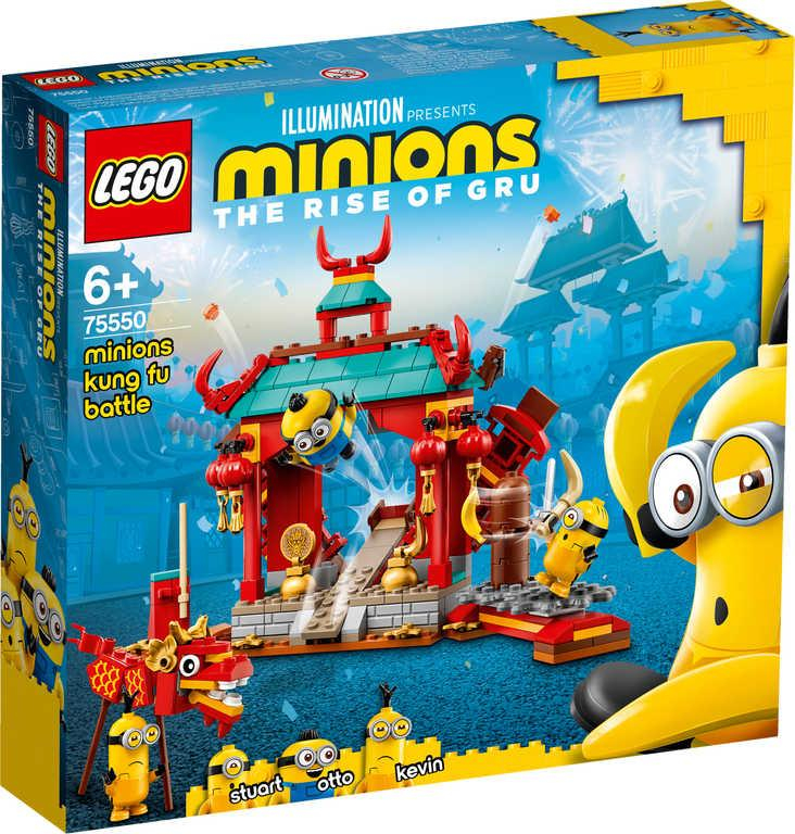 LEGO MINIONS Mimoňský kung-fu souboj 75550 STAVEBNICE