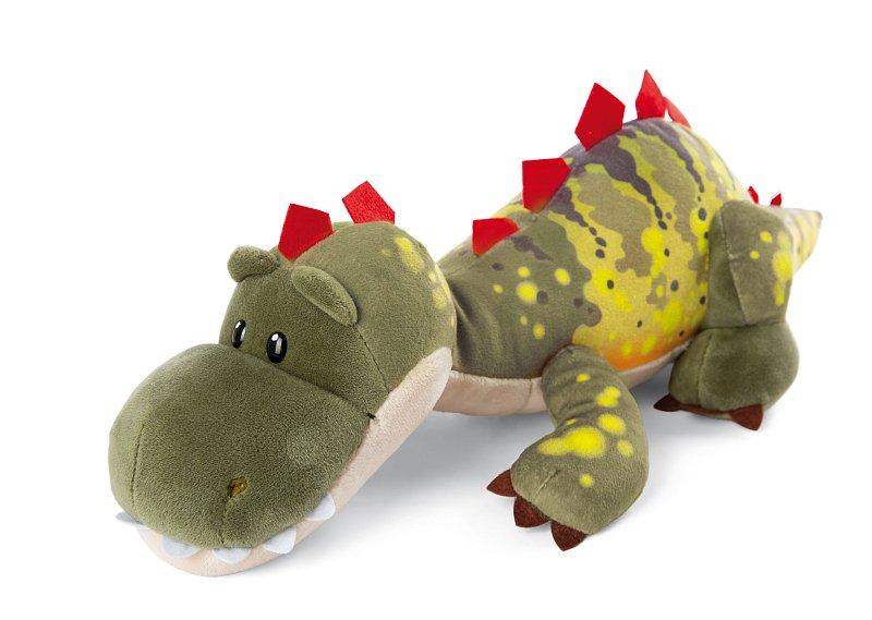 NICI plyš Dino Fossily ležící 25cm, GREEN