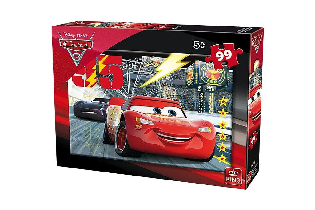 Dětské puzzle Disney Cars 99 dílků - Blesk McQueen