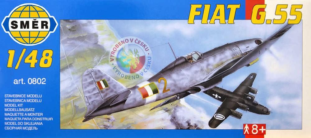 SMĚR Model letadlo Fiat G 55 1:48 (stavebnice letadla)