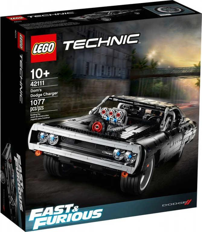 LEGO TECHNIC Domův Dodge Charger 42111 STAVEBNICE